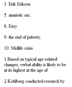 Chapter 9 Exam